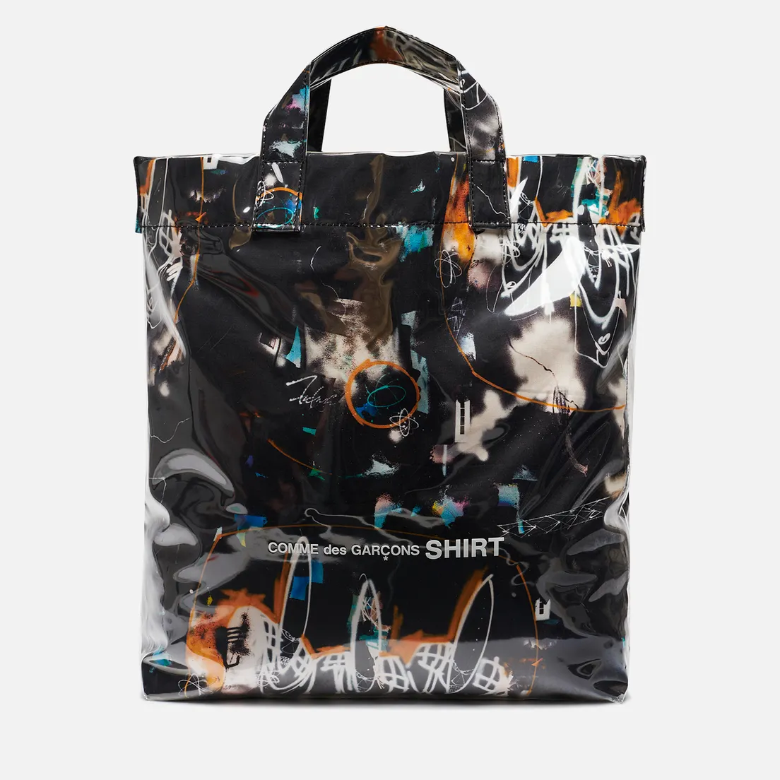 Comme des Garcons SHIRT Сумка x Futura Graffiti Printed 12L