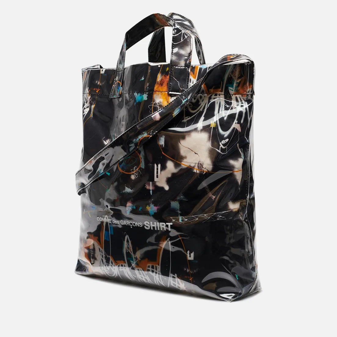 Comme des Garcons SHIRT Сумка x Futura Graffiti Printed 12L