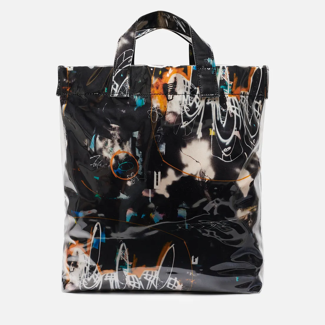 Comme des Garcons SHIRT Сумка x Futura Graffiti Printed 12L