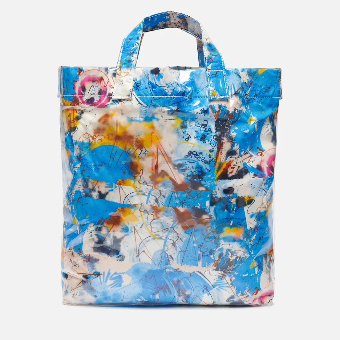 Comme des Garcons SHIRT Сумка x Futura Graffiti Printed 12L