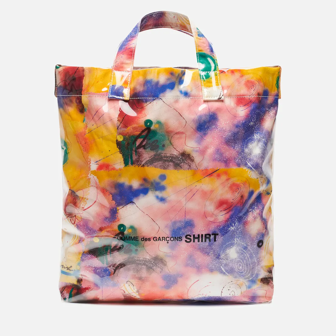 Comme des Garcons SHIRT Сумка x Futura Graffiti Printed 12L