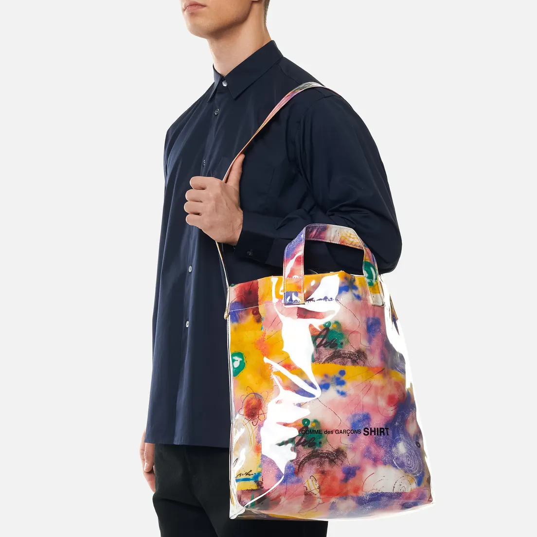 Comme des Garcons SHIRT Сумка x Futura Graffiti Printed 12L