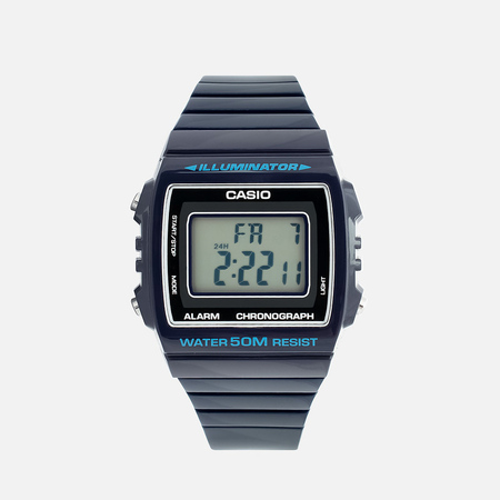 фото Наручные часы casio collection w-215h-2a, цвет синий