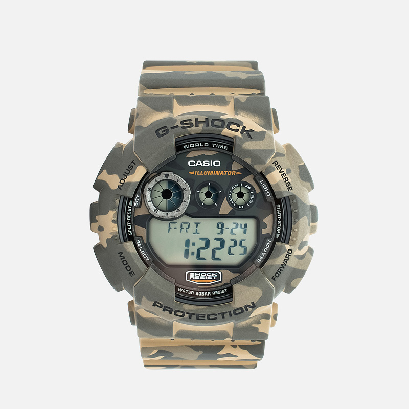 CASIO Наручные часы G-SHOCK GD-120CM-5ER Camo Pack