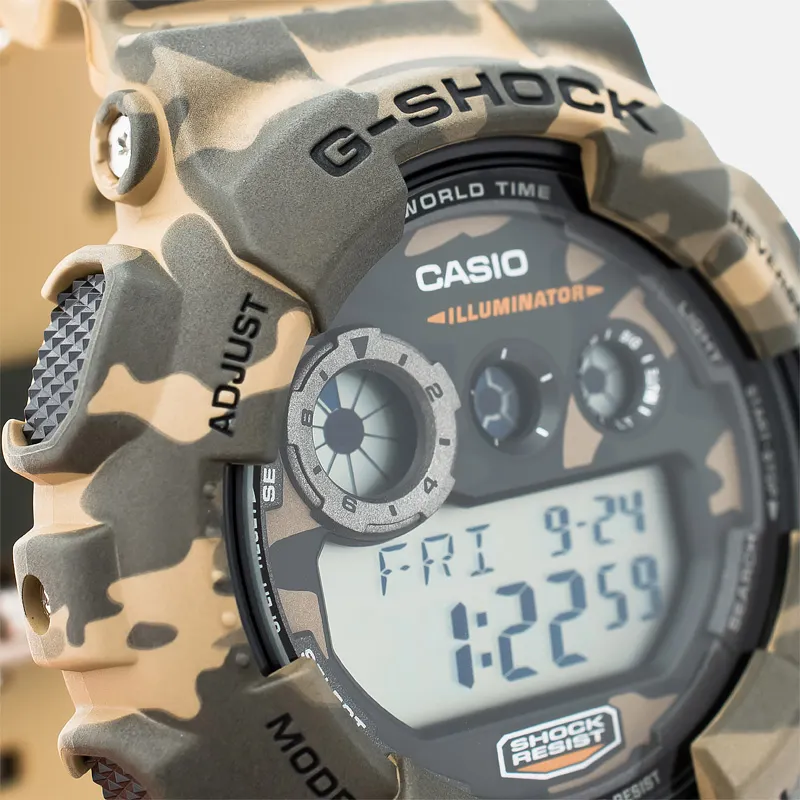 CASIO Наручные часы G-SHOCK GD-120CM-5ER Camo Pack
