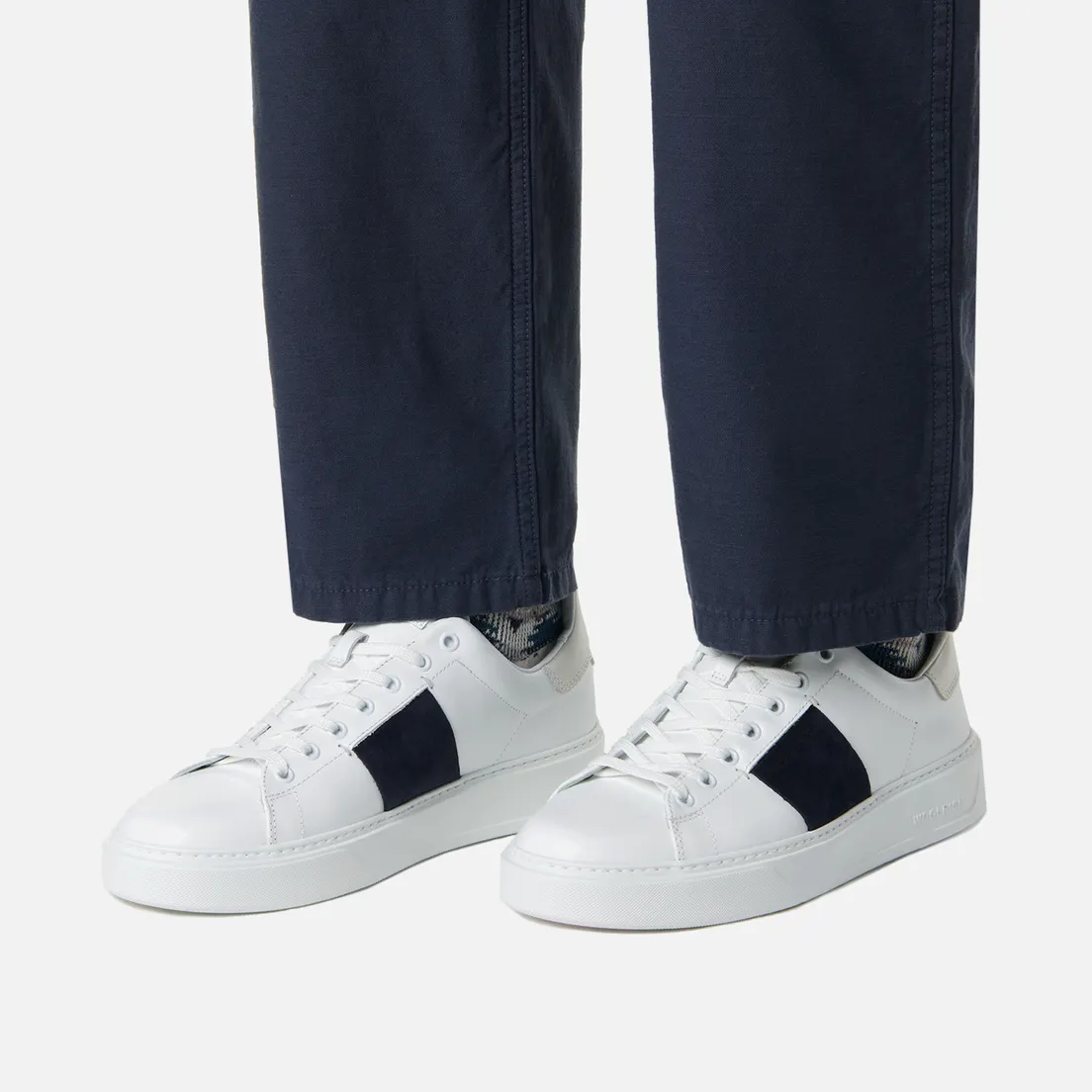Woolrich Мужские кроссовки Classic Court Leather