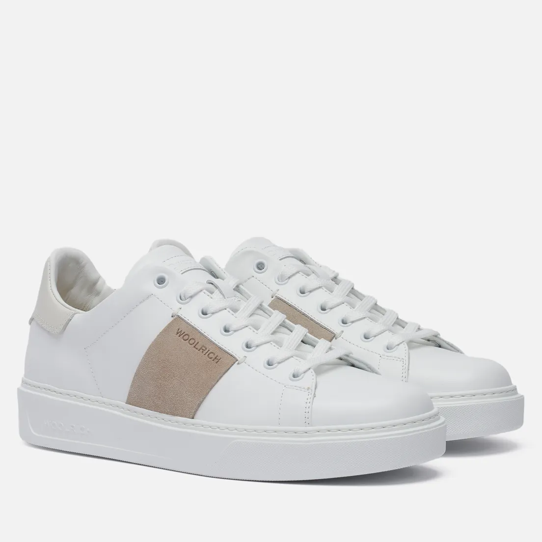 Woolrich Мужские кроссовки Classic Court Leather