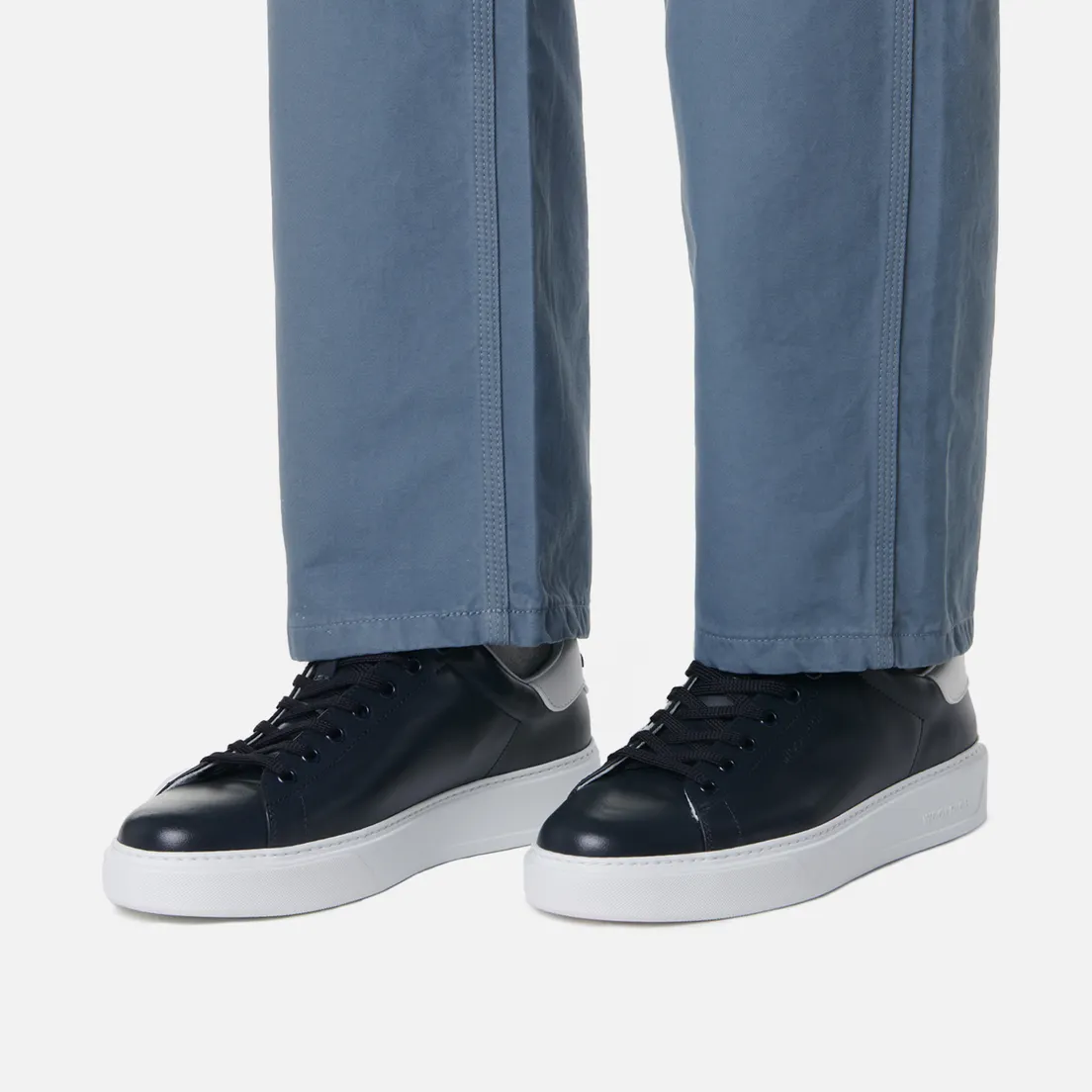 Woolrich Мужские кроссовки Classic Court Leather