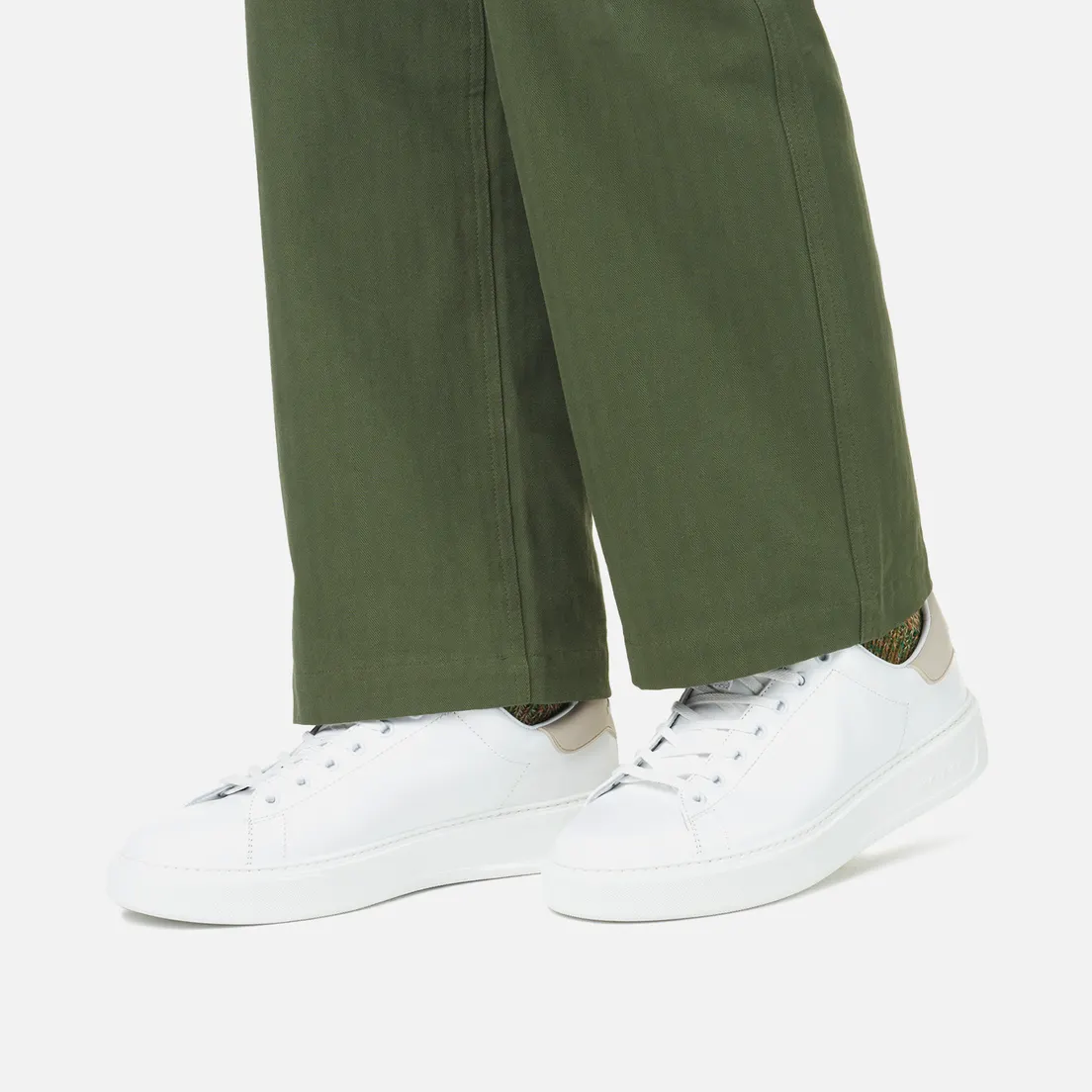 Woolrich Мужские кроссовки Classic Court Leather