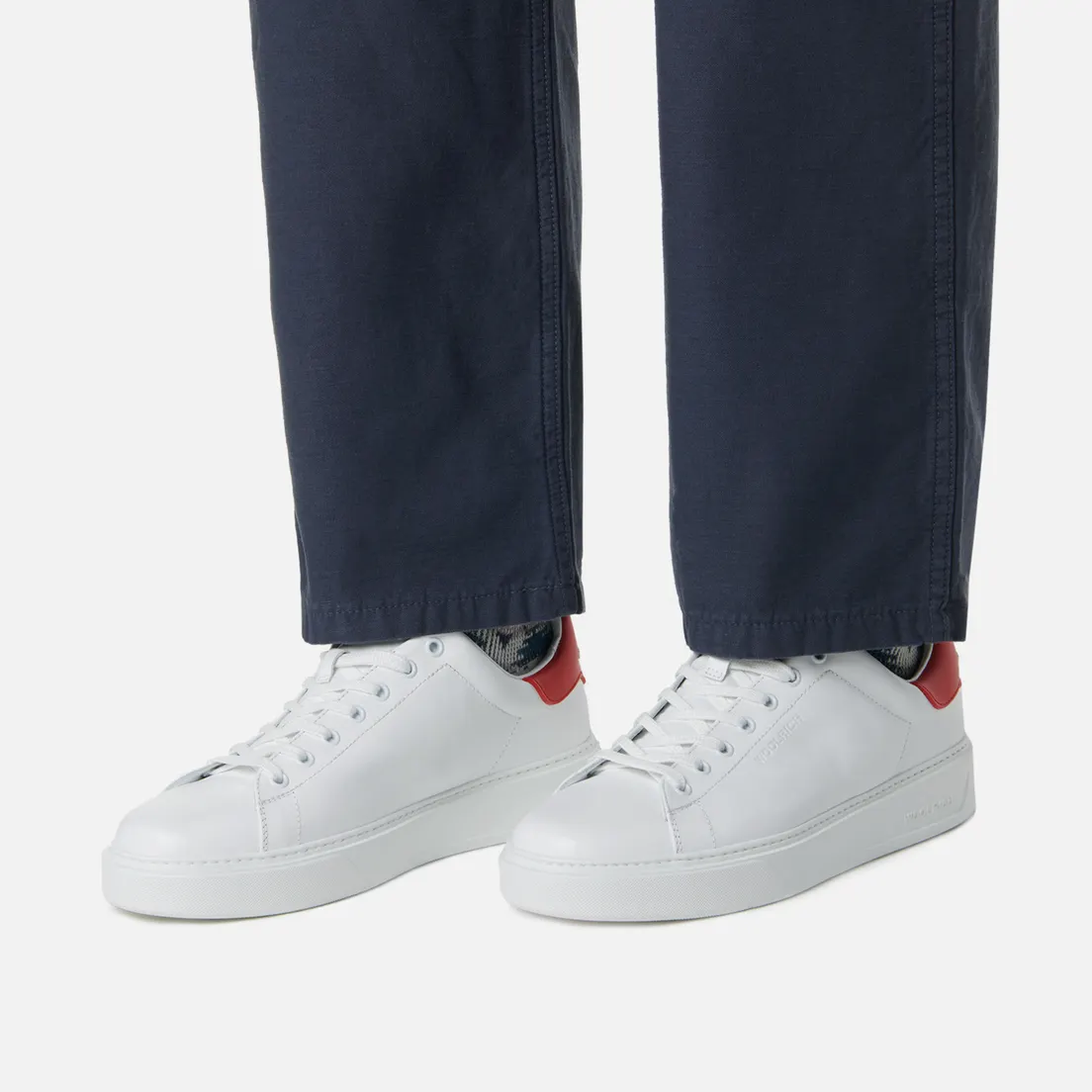 Woolrich Мужские кроссовки Classic Court Leather
