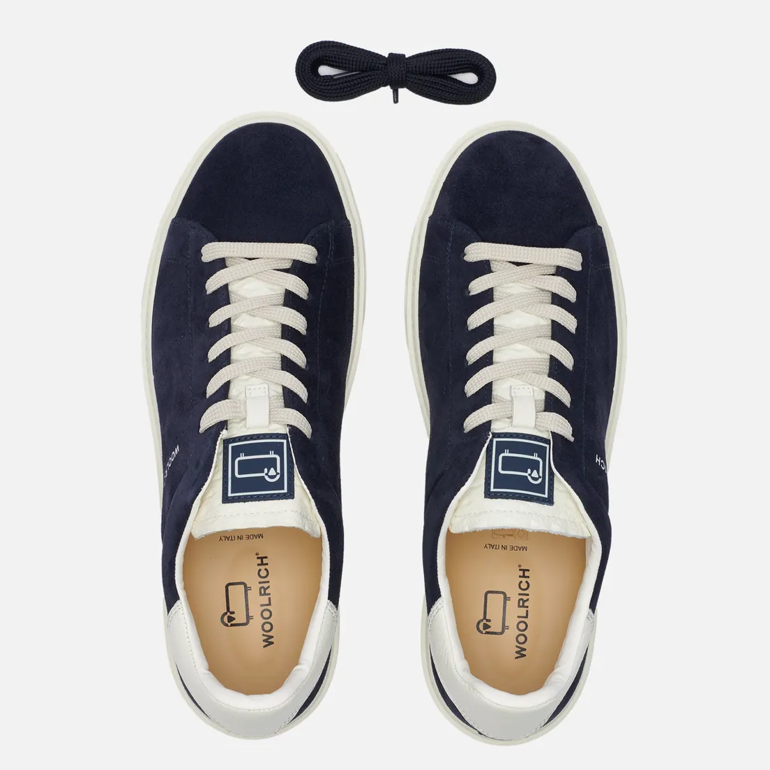 Woolrich Мужские кроссовки Classic Court Suede