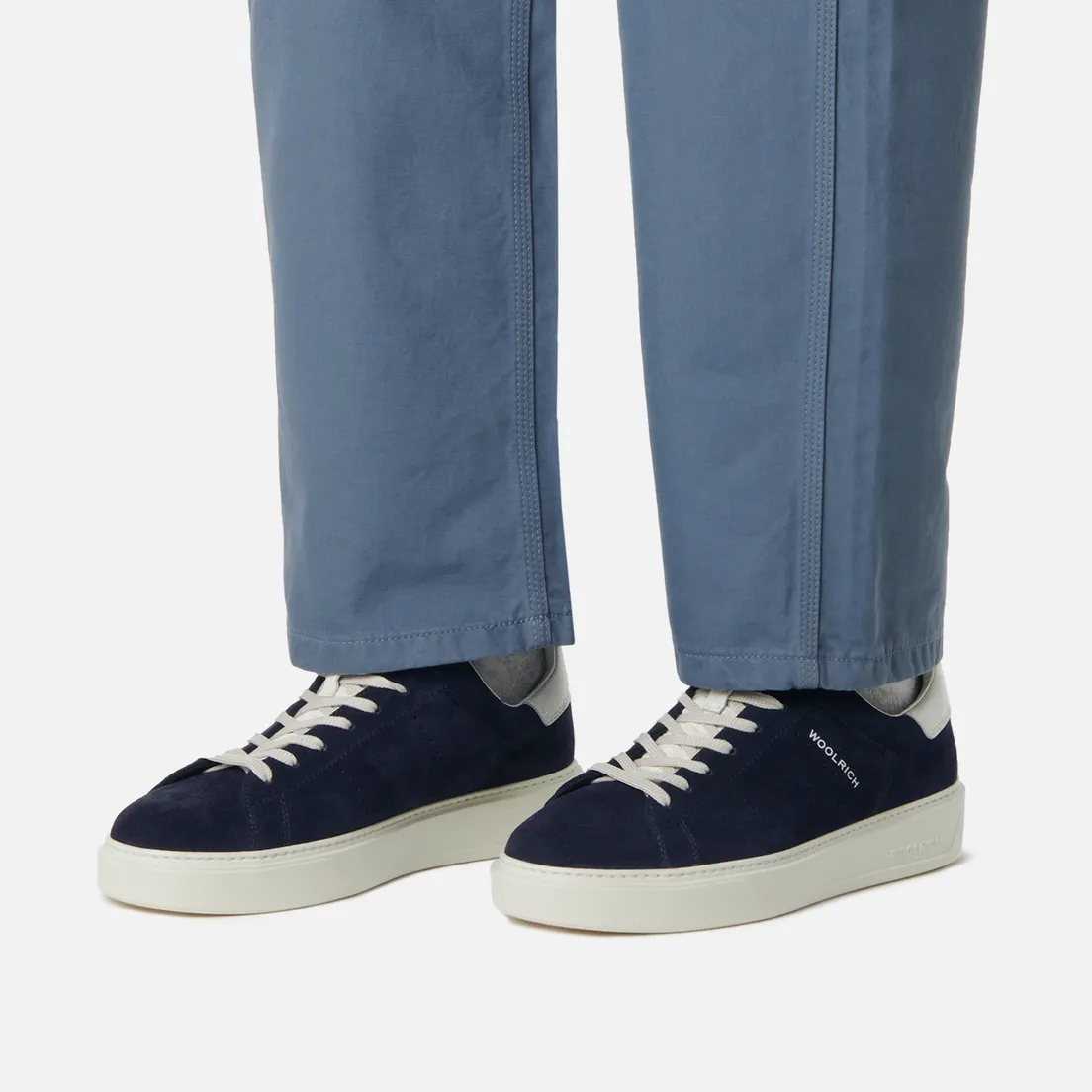 Woolrich Мужские кроссовки Classic Court Suede