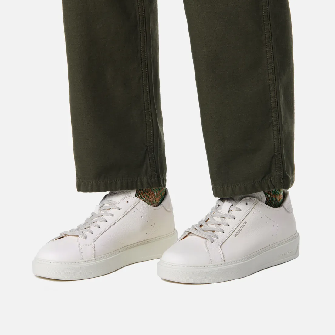 Woolrich Мужские кроссовки Classic Court Blubber