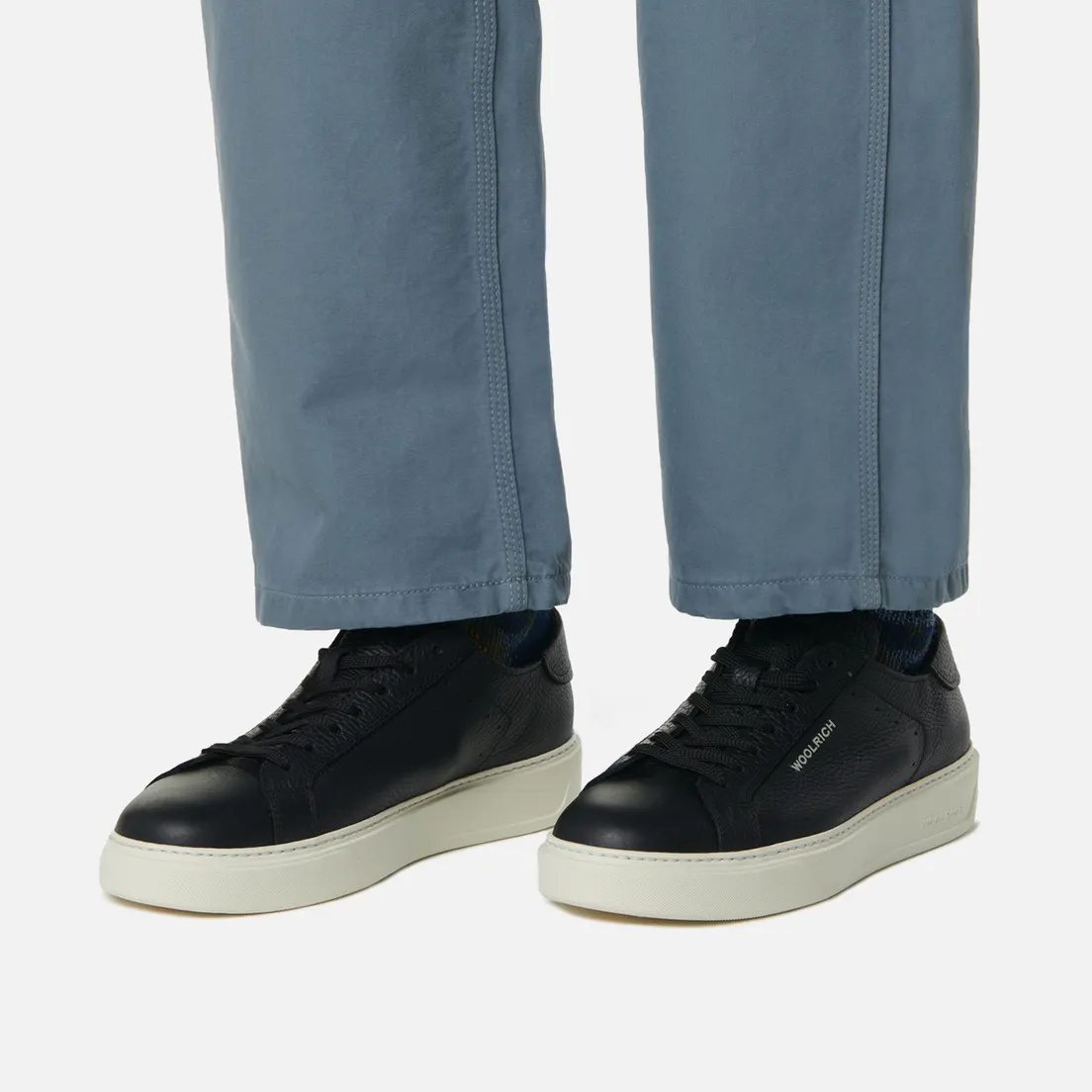 Woolrich Мужские кроссовки Classic Court Blubber