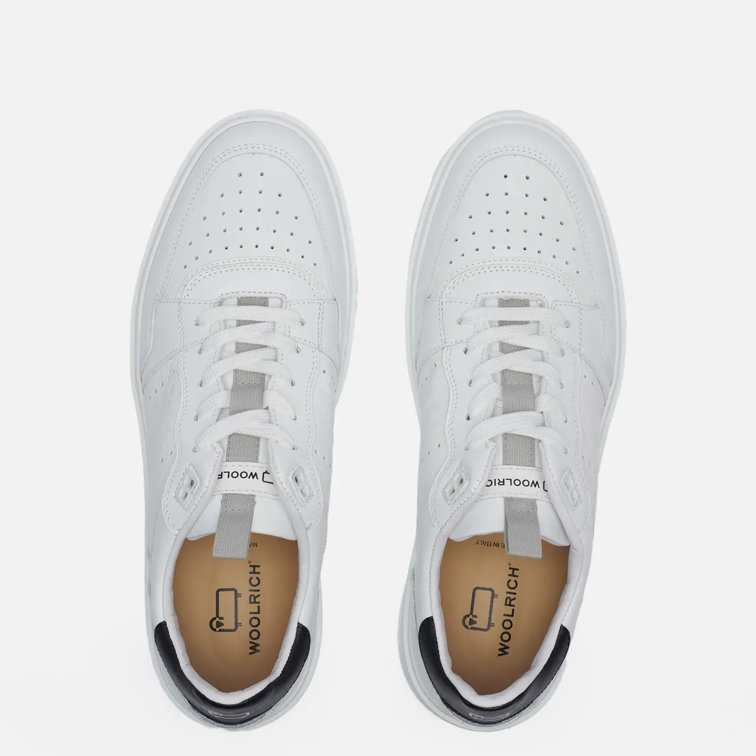 Woolrich Мужские кроссовки Classic Basketball Leather