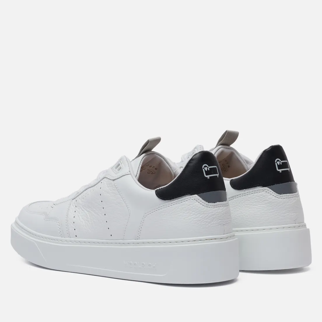 Woolrich Мужские кроссовки Classic Basketball Leather