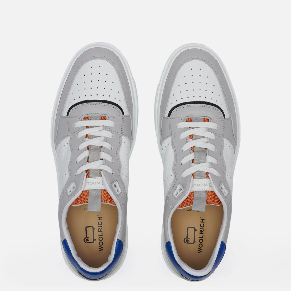 Woolrich Мужские кроссовки Classic Basketball Leather