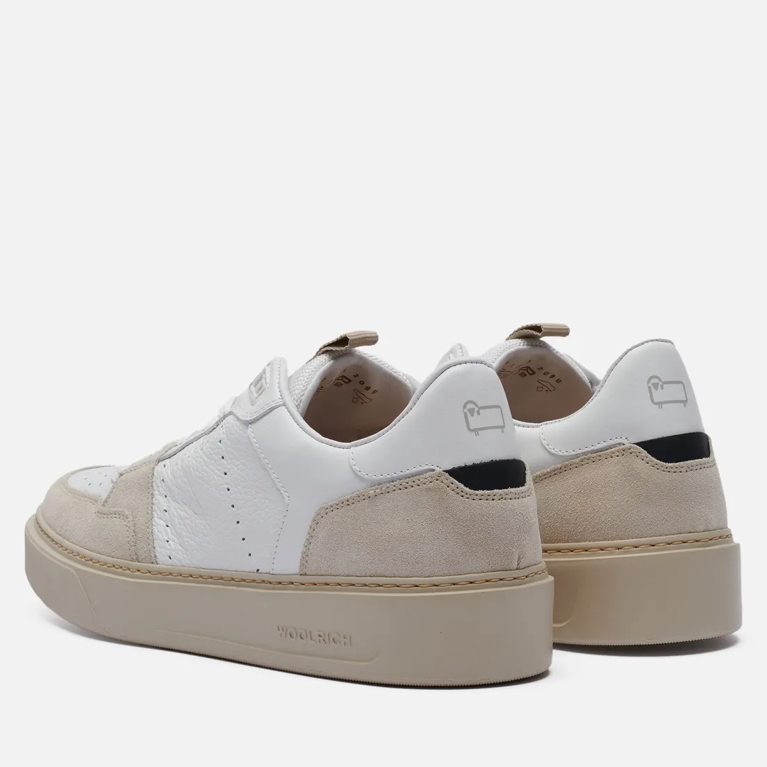 Woolrich Мужские кроссовки Classic Basketball Suede