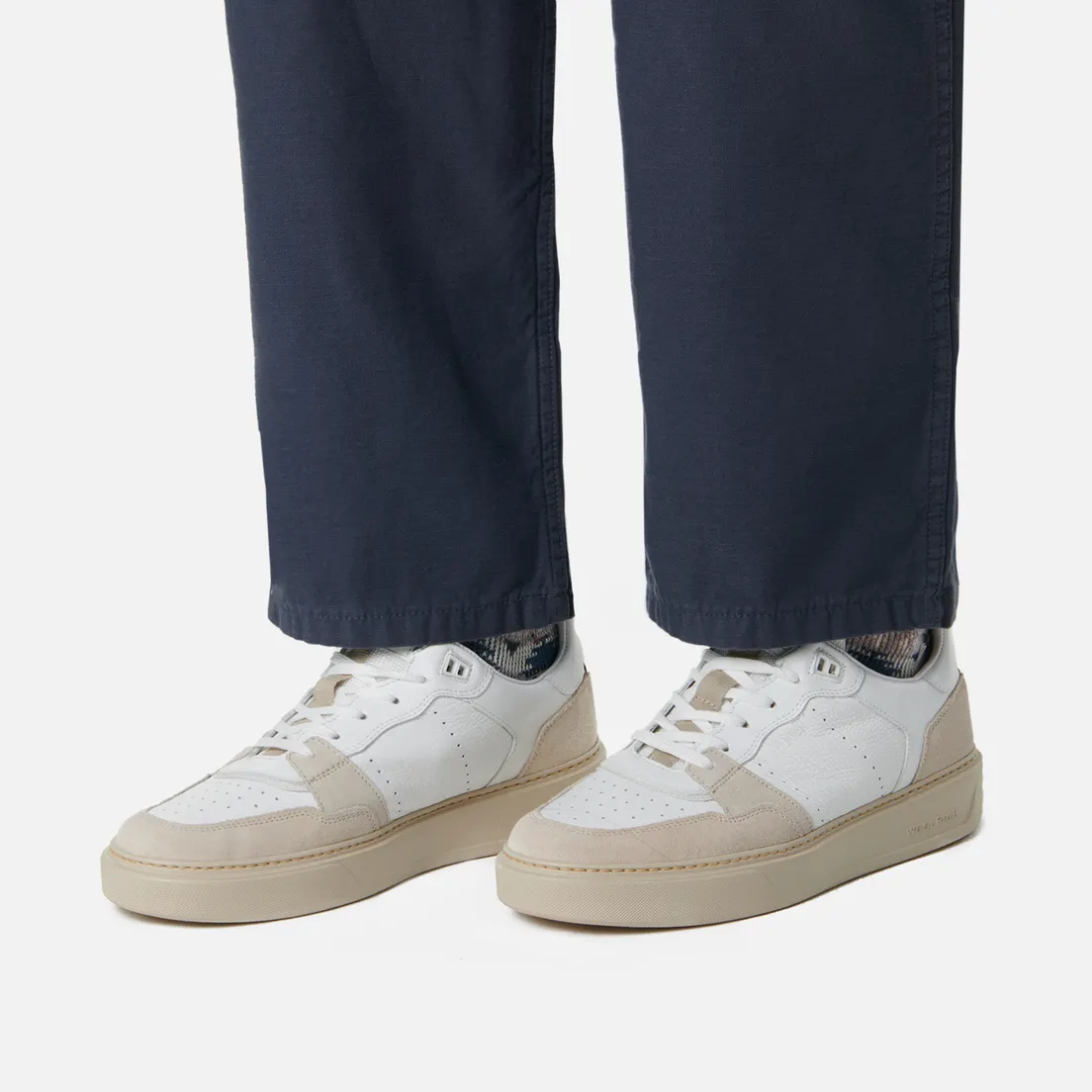 Woolrich Мужские кроссовки Classic Basketball Suede