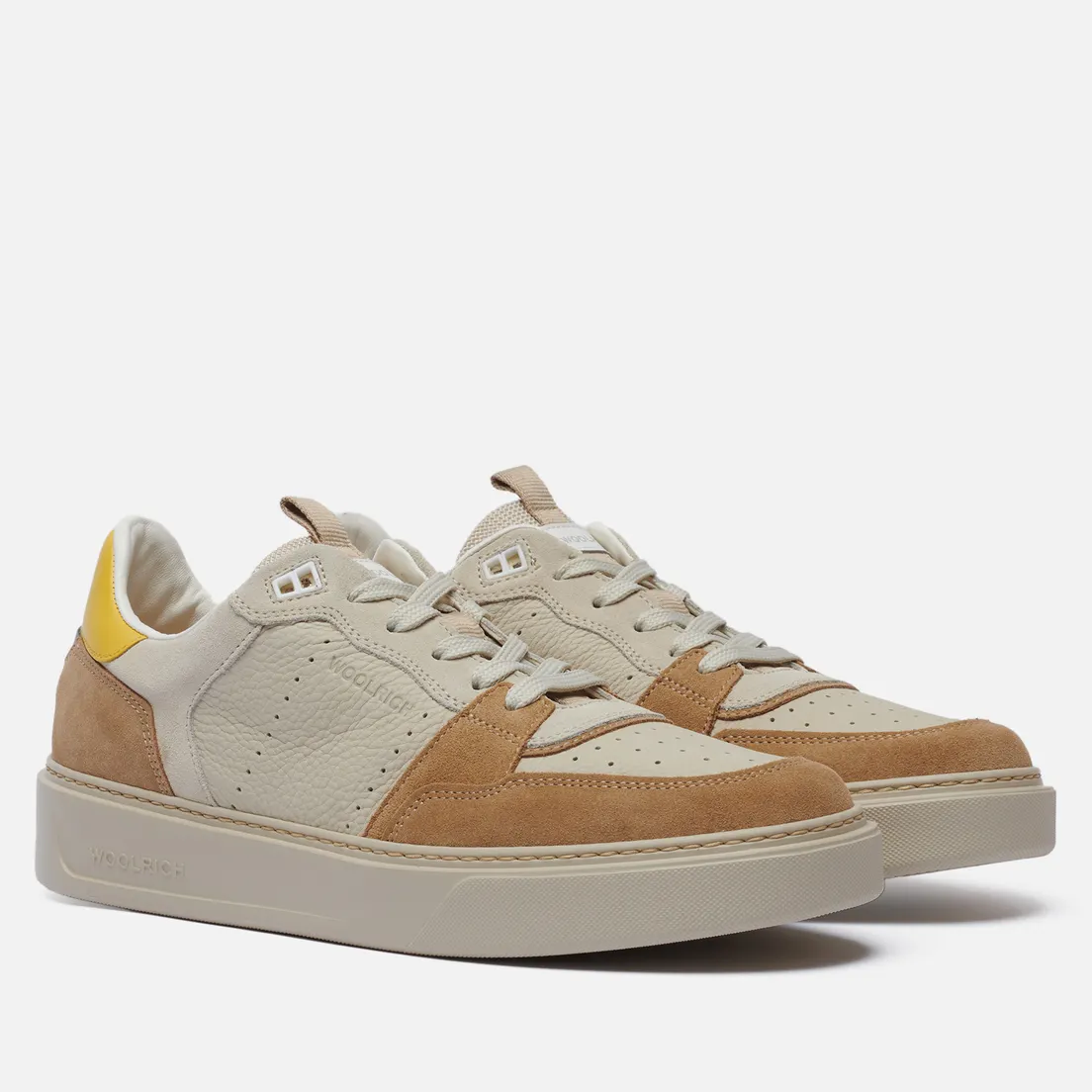 Woolrich Мужские кроссовки Classic Basketball Suede