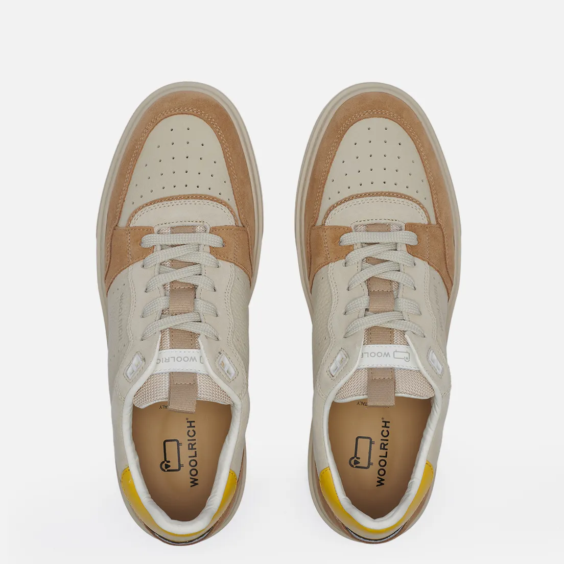 Woolrich Мужские кроссовки Classic Basketball Suede