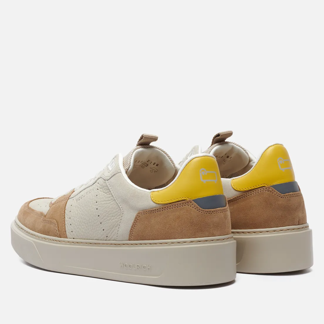 Woolrich Мужские кроссовки Classic Basketball Suede
