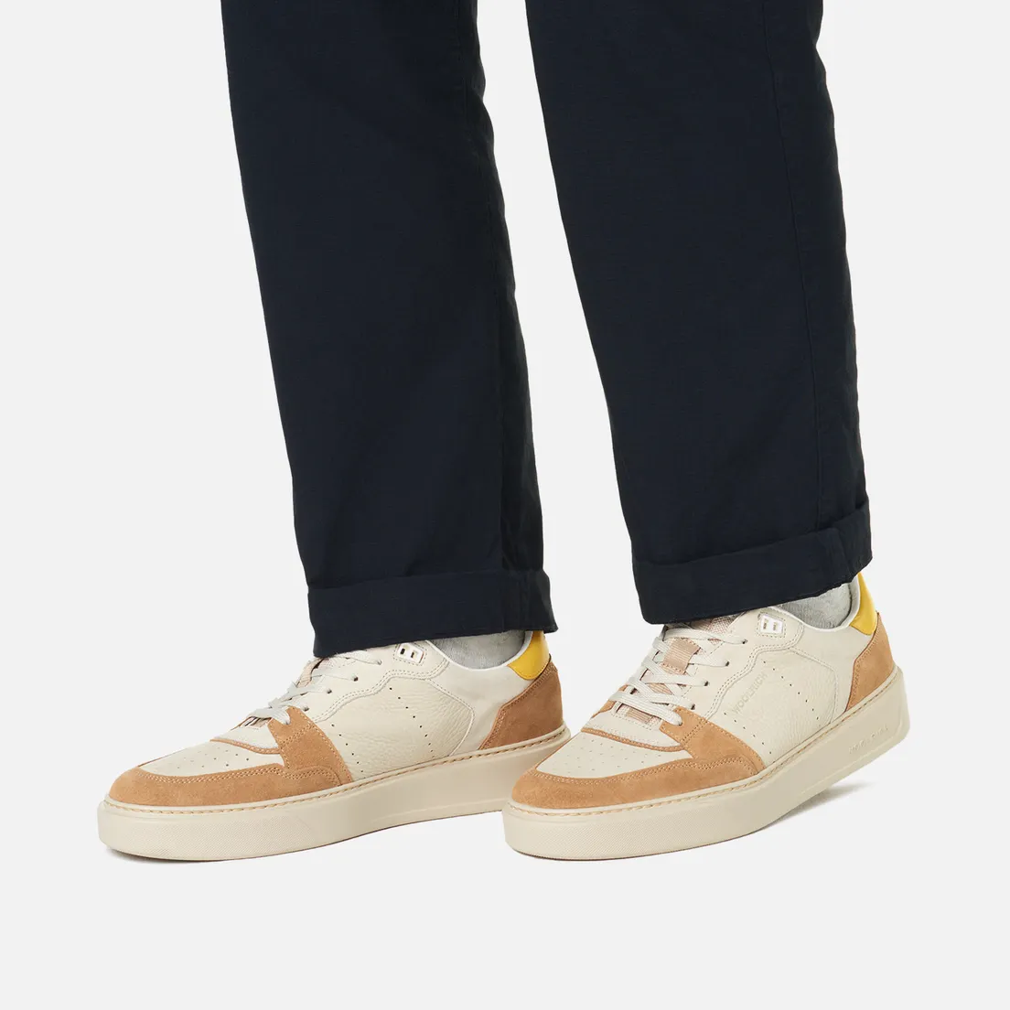 Woolrich Мужские кроссовки Classic Basketball Suede