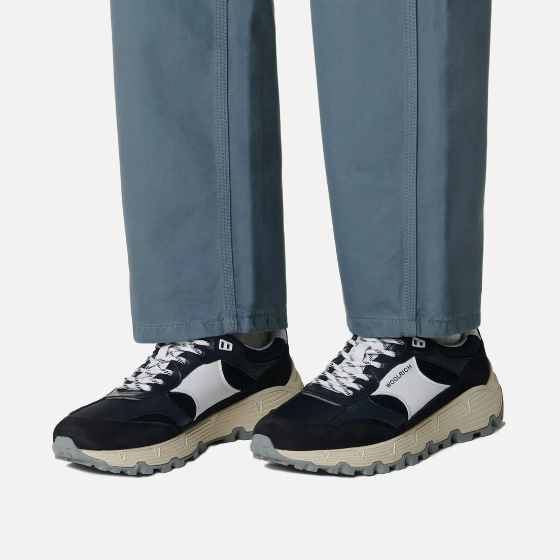 Woolrich Мужские кроссовки Tech Suede