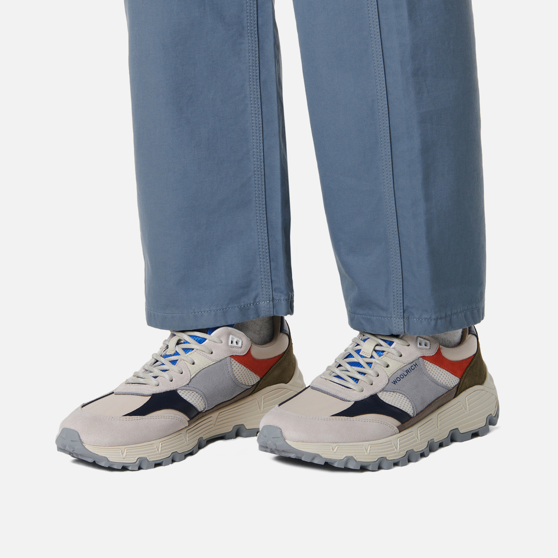 Woolrich Мужские кроссовки Tech Suede