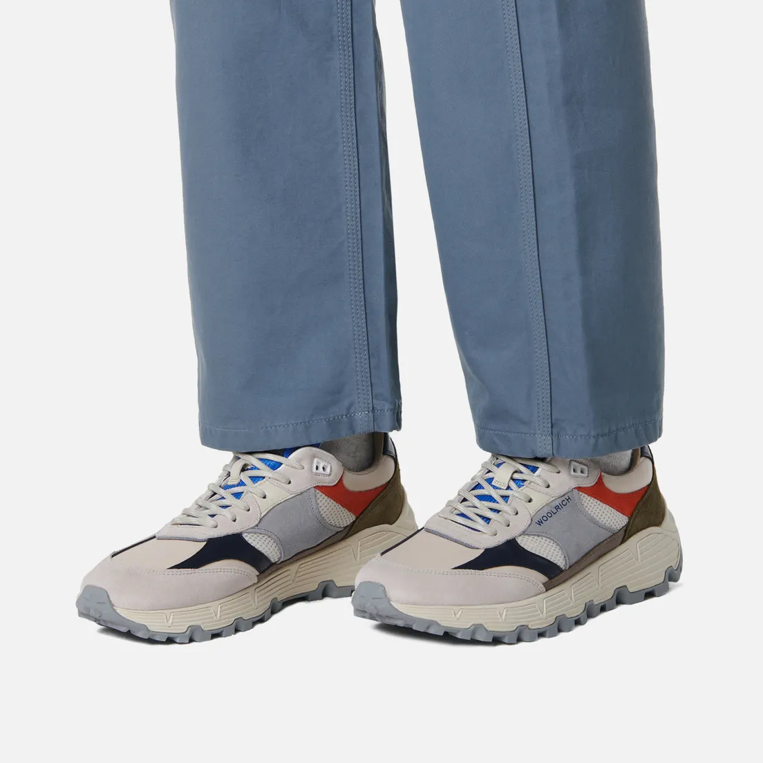 Woolrich Мужские кроссовки Tech Suede