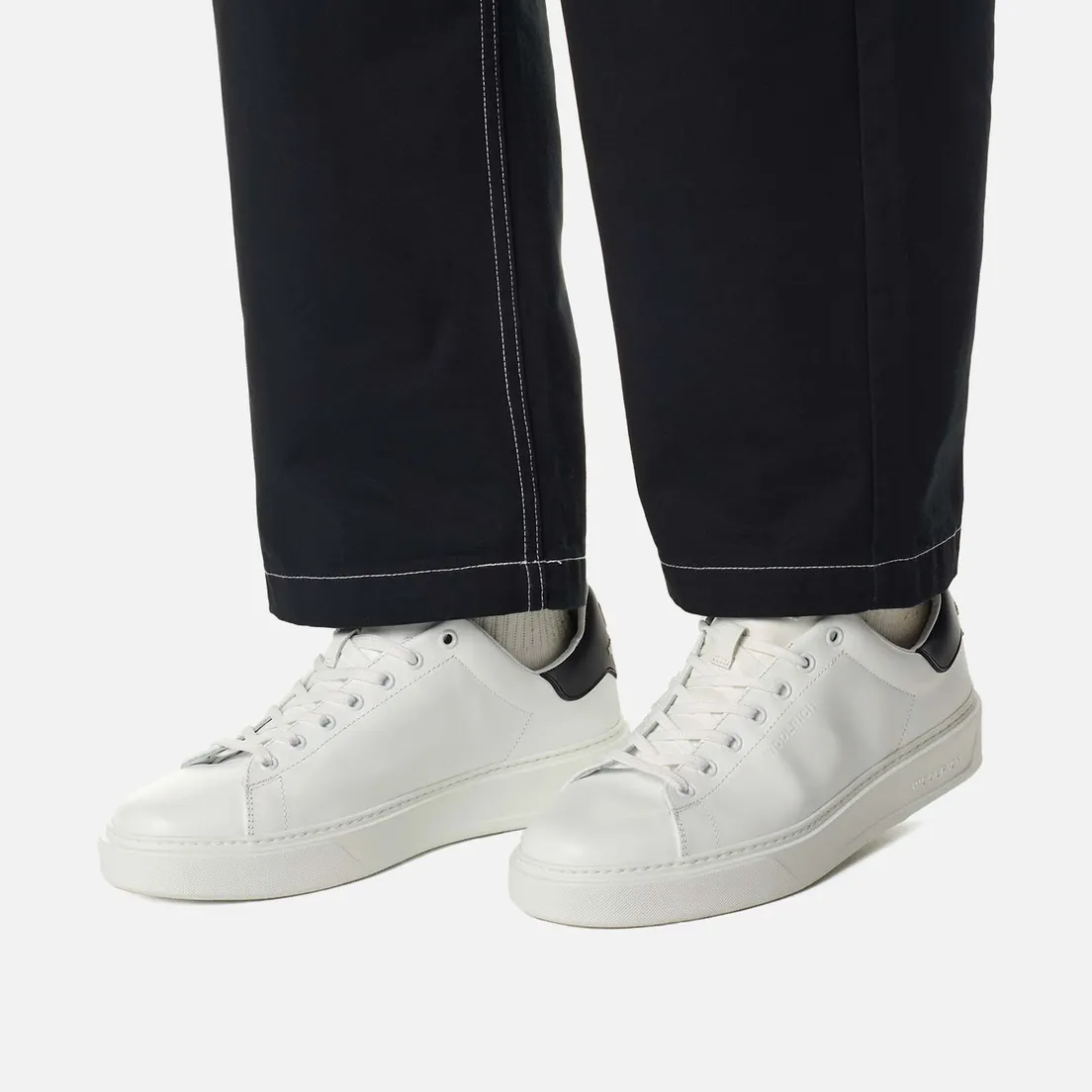 Woolrich Мужские кроссовки Classic Court Leather