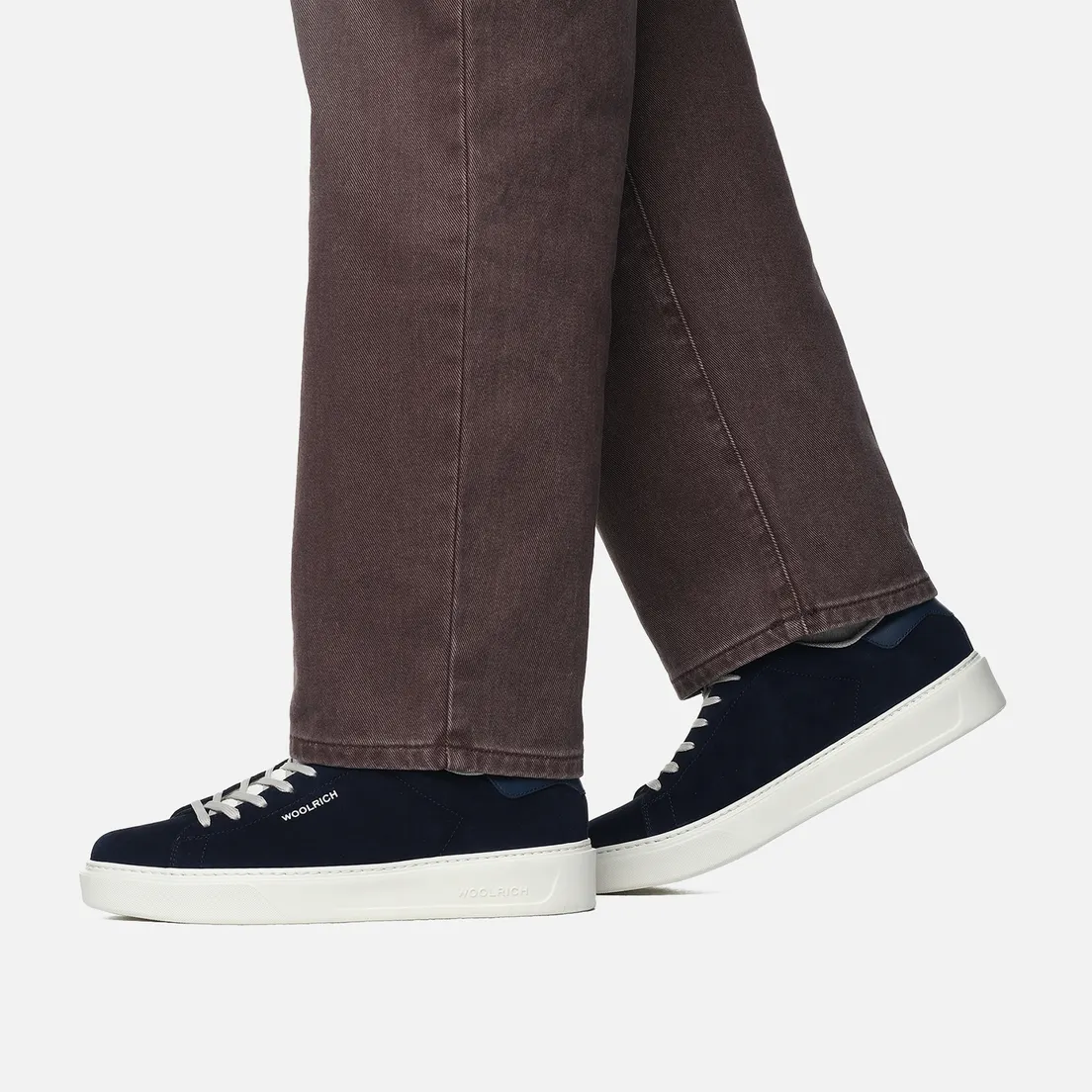 Woolrich Мужские кроссовки Classic Court Suede