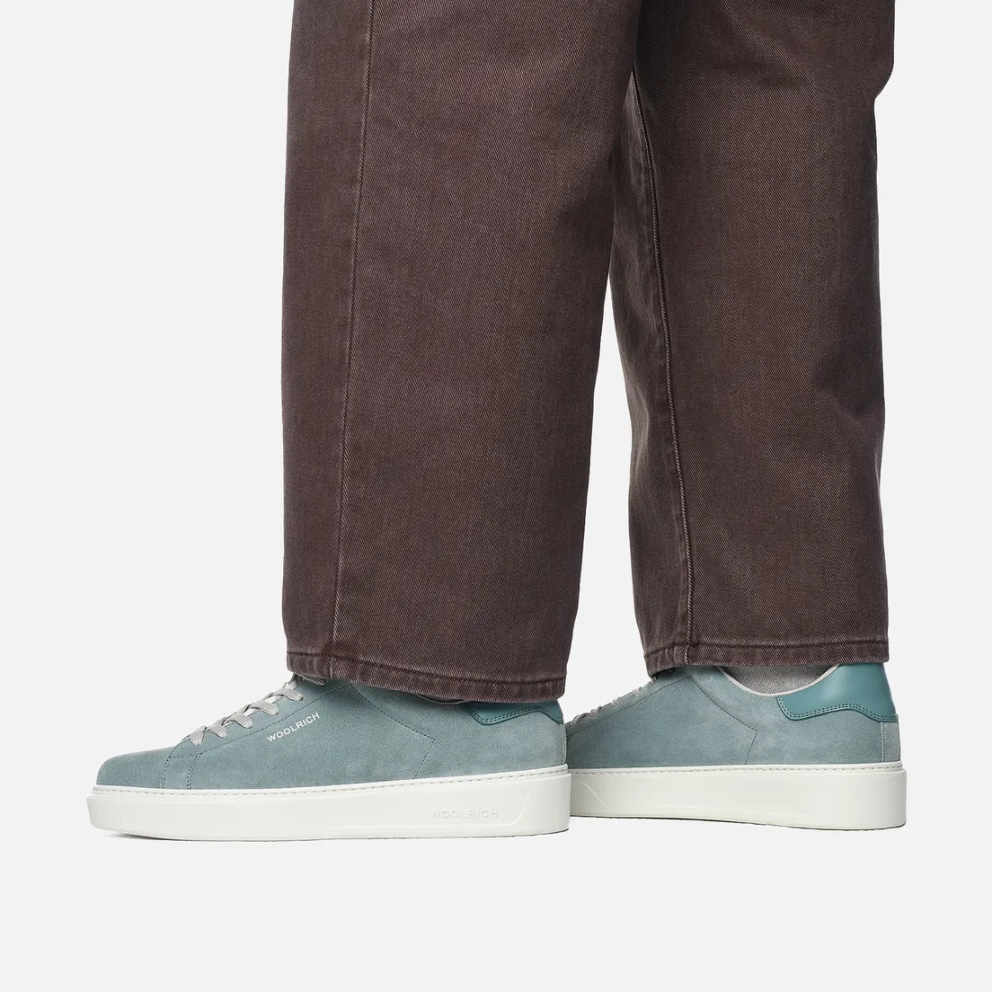 Woolrich Мужские кроссовки Classic Court Suede