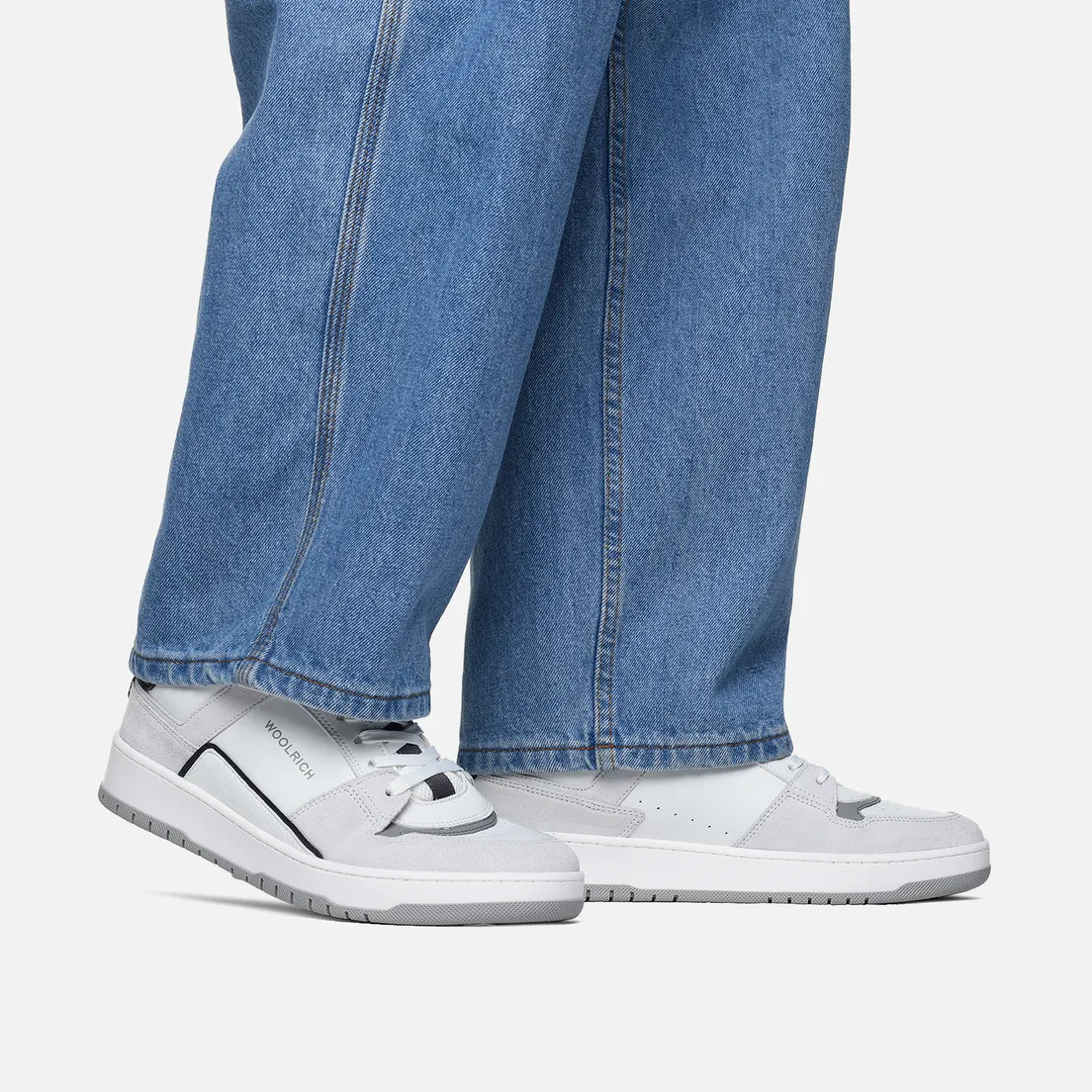 Woolrich Мужские кроссовки Classic Basket Low Suede
