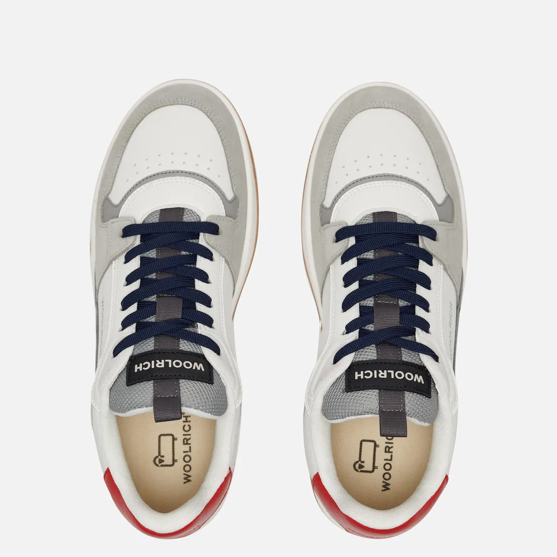 Woolrich Мужские кроссовки Classic Basket Low Suede