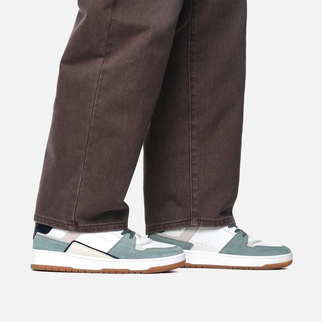 Woolrich Мужские кроссовки Classic Basket Low Suede