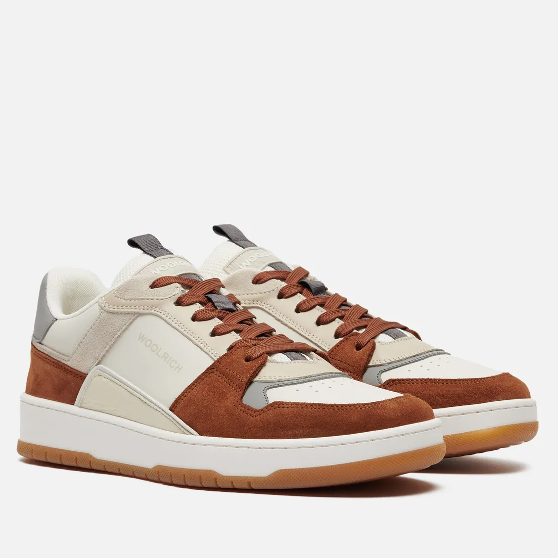 Woolrich Мужские кроссовки Classic Basket Low Suede