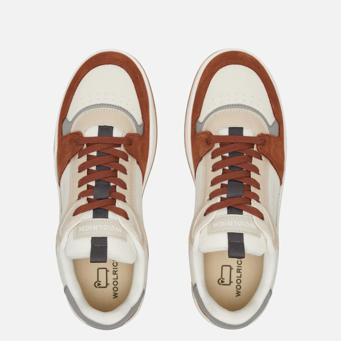 Woolrich Мужские кроссовки Classic Basket Low Suede