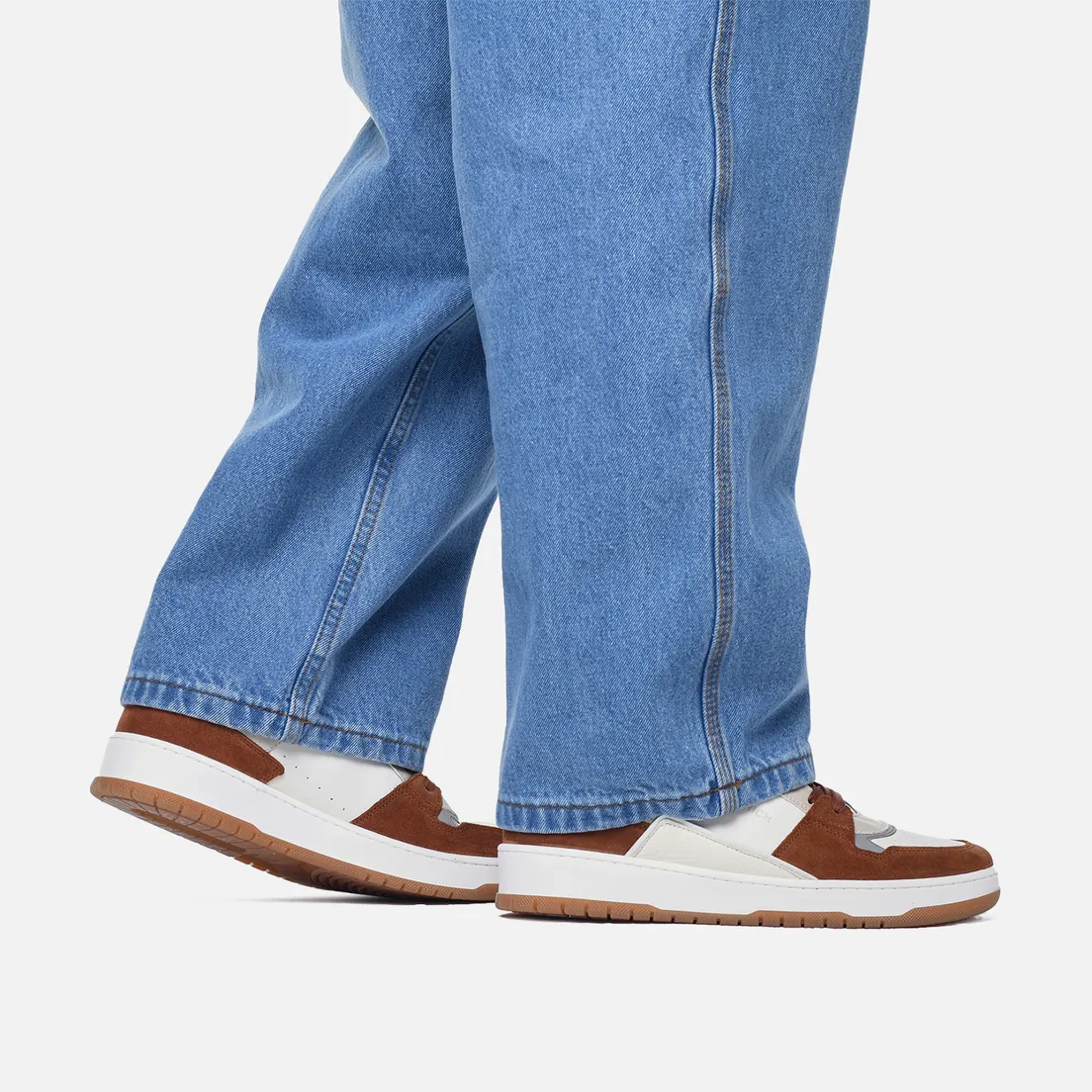 Woolrich Мужские кроссовки Classic Basket Low Suede