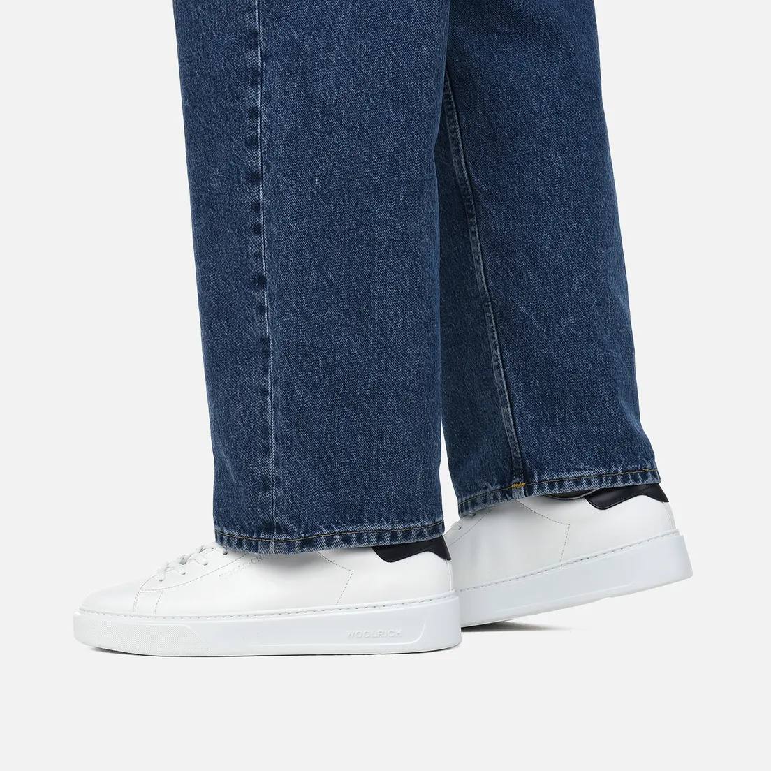 Woolrich Мужские кроссовки Classic Court Leather/Leather