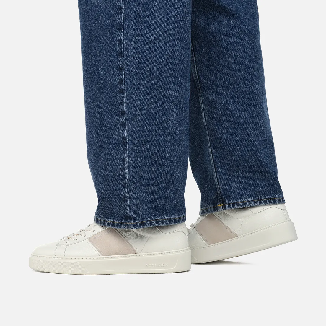 Woolrich Мужские кроссовки Classic Court Blubber/Suede