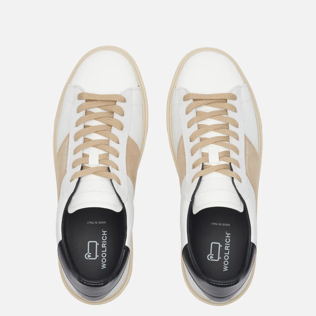 Woolrich Мужские кроссовки Classic Court Leather/Suede