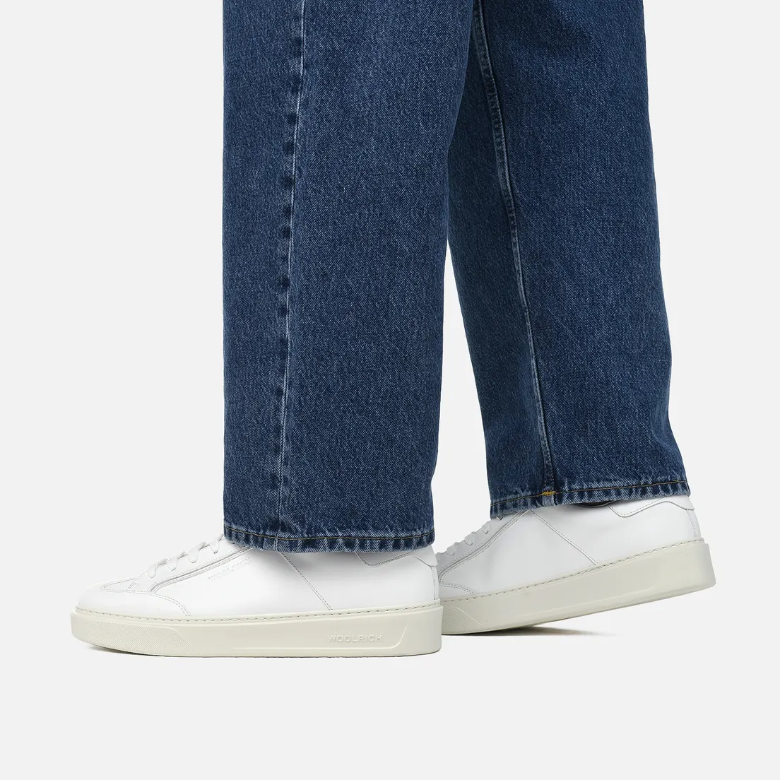 Woolrich Мужские кроссовки Classic Court Leather
