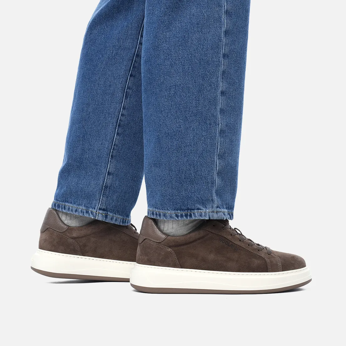 Woolrich Мужские кроссовки Arrow Court Suede