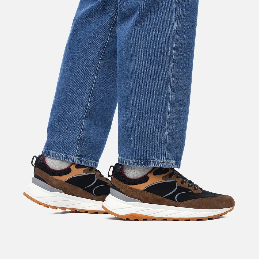 Woolrich Мужские кроссовки Running Suede/Nylon