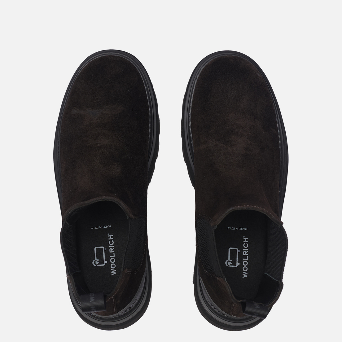 Woolrich Мужские ботинки Chelsea Combat Suede