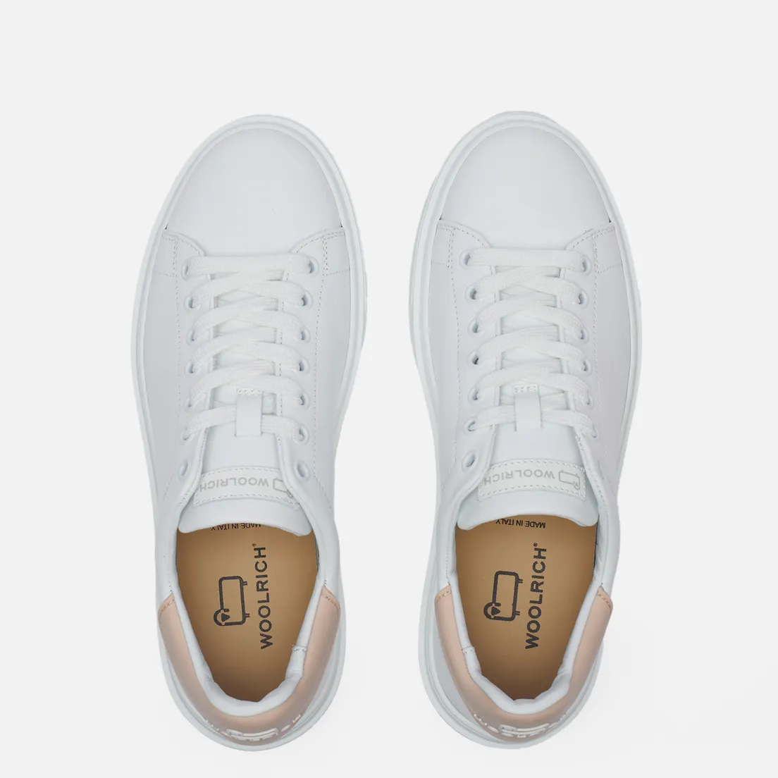 Woolrich Женские кроссовки Classic Court Leather