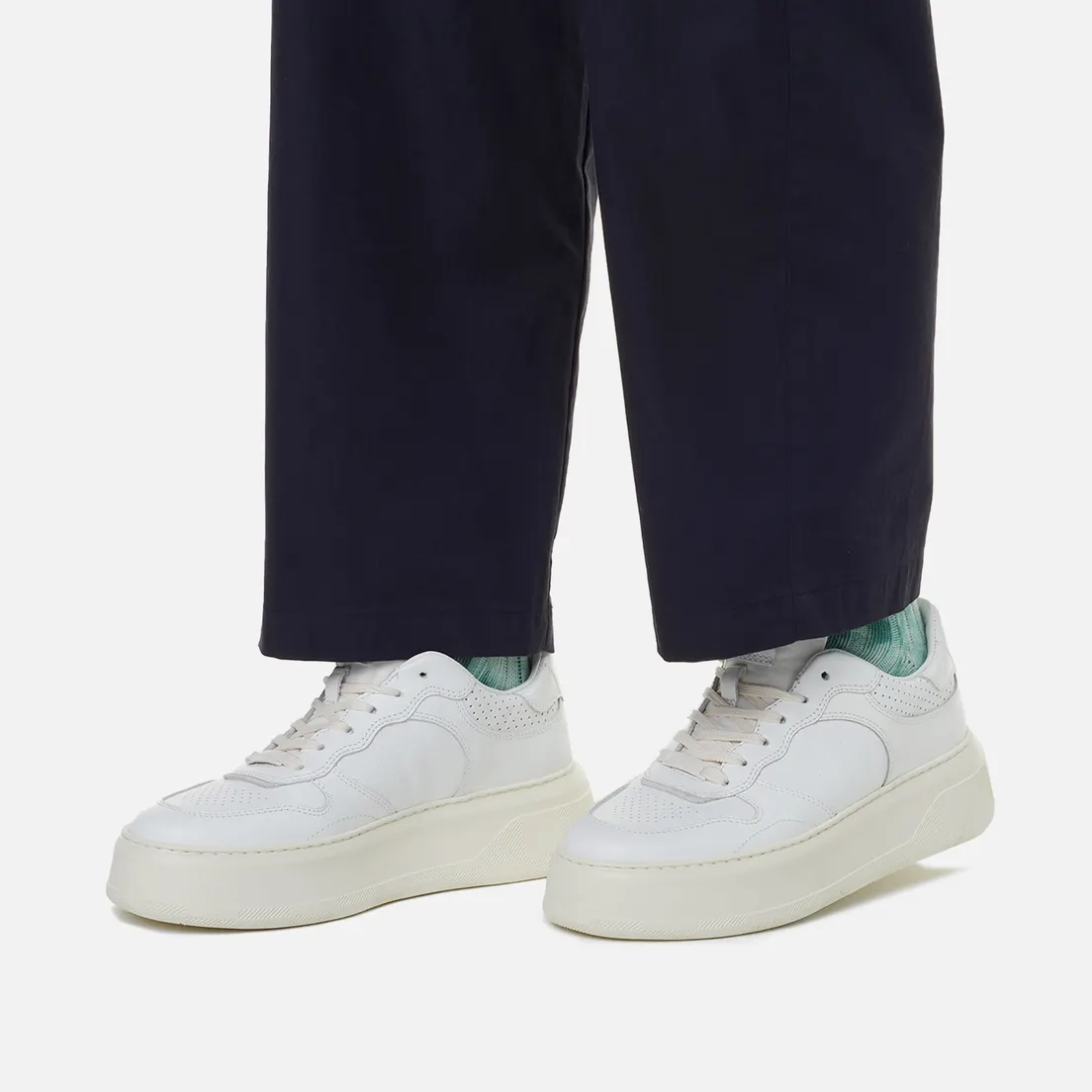 Woolrich Женские кроссовки Cupsole Chunky Leather