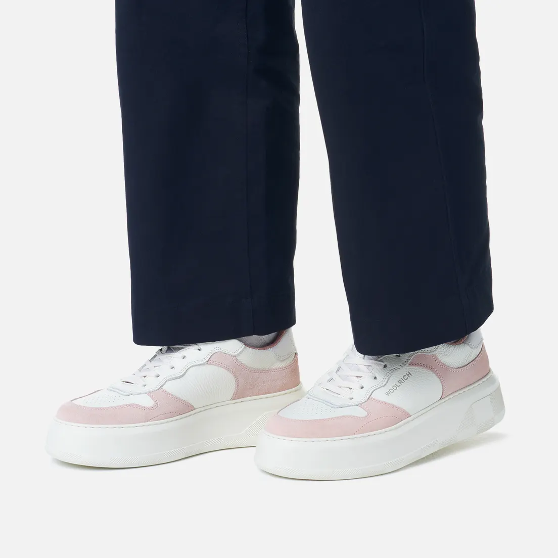 Woolrich Женские кроссовки Cupsole Chunky Suede