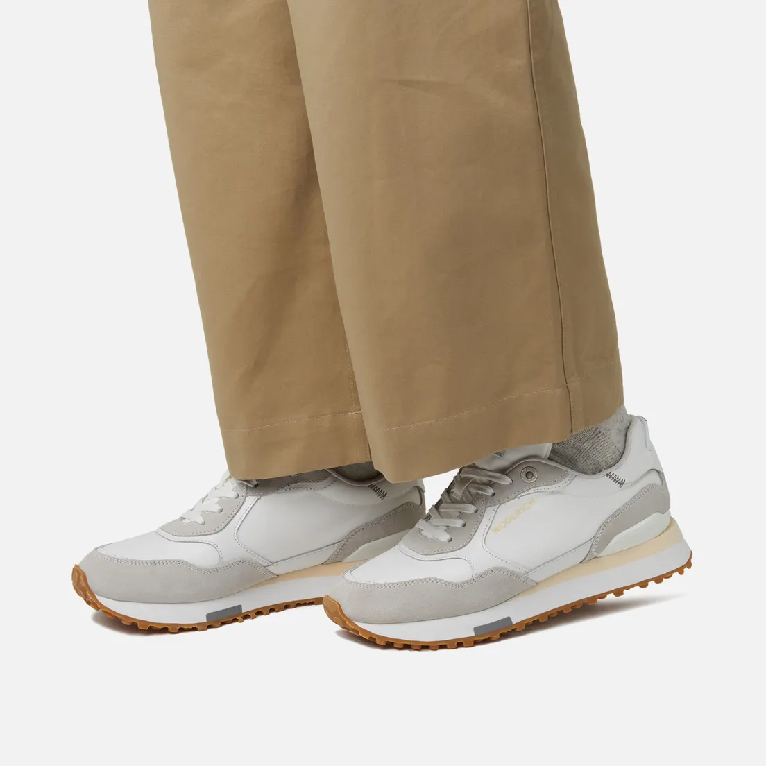 Woolrich Женские кроссовки Retro Suede